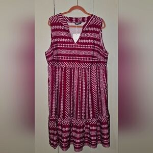 Bloomchic wine dress size 18-20